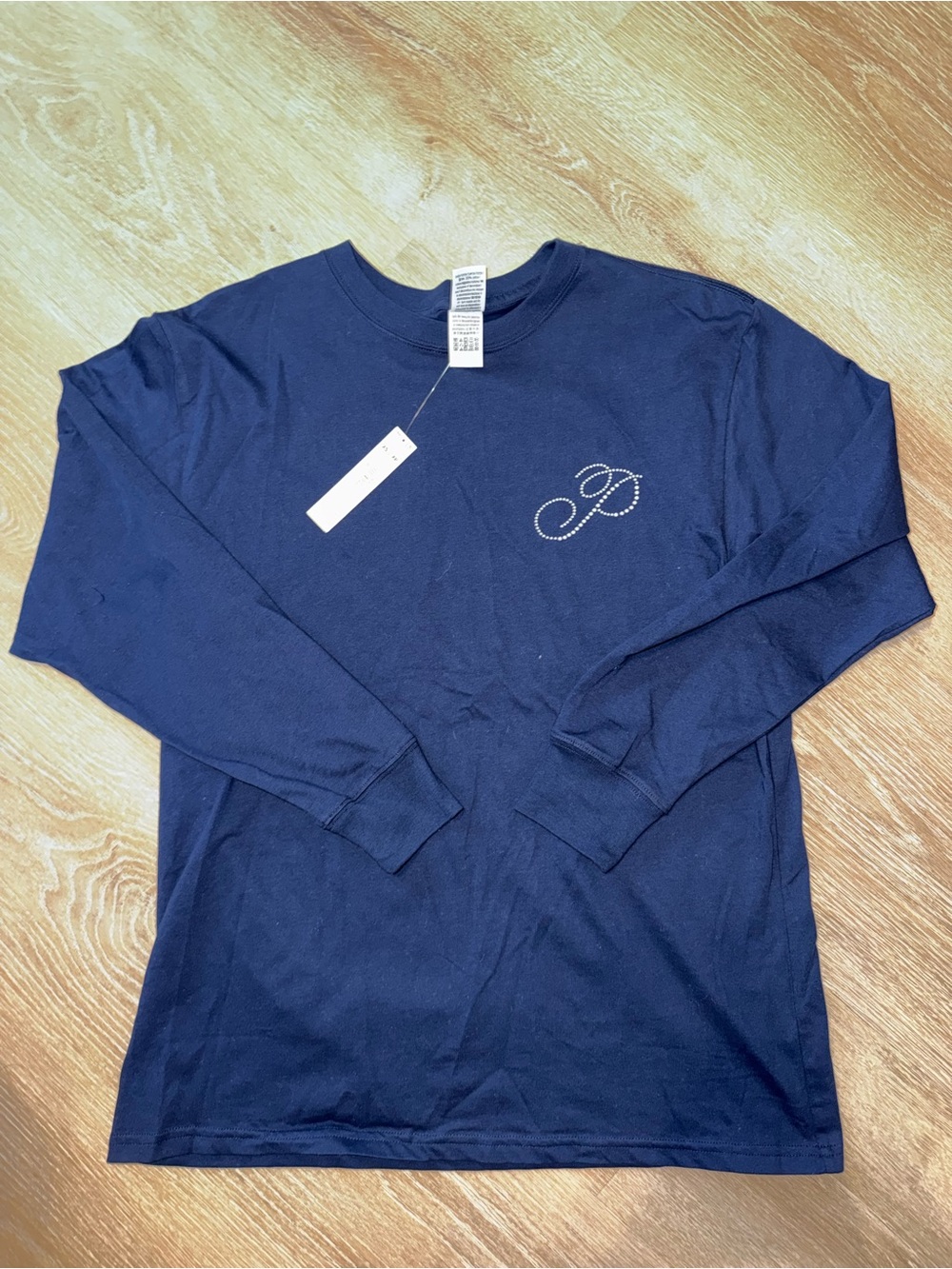 VS PINK campus long sleeve tee
